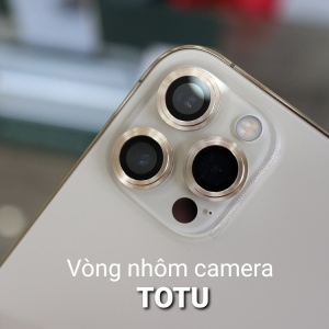 Vòng nhôm camera iPhone 12 Promax hiệu TOTU